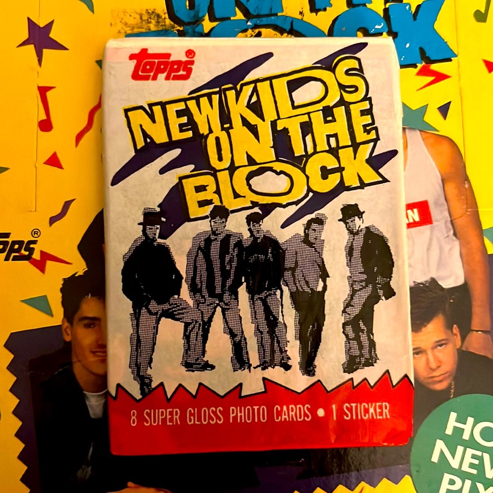 Calling All Block Heads! Party Like It's 1989 with Vintage NKOTB Cards!